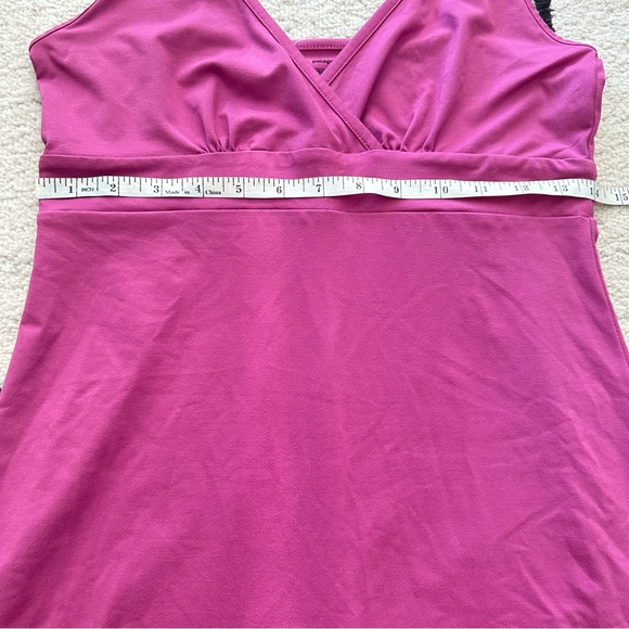 PATAGONIA Pink V-neck Crossover Dress - Picture 7 of 10